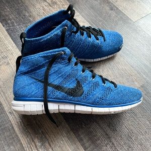 Nike |  Flyknit Chukka | Blue | Mens Size 10